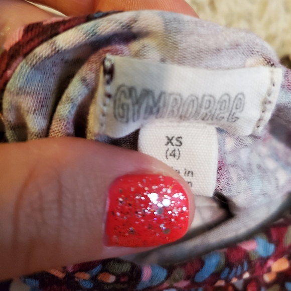 💜 Girls long sleeved dress with pockets size small - Picture 2 of 4